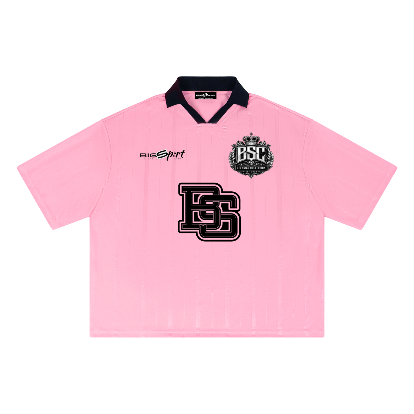 BS Pink Soccer Jersey