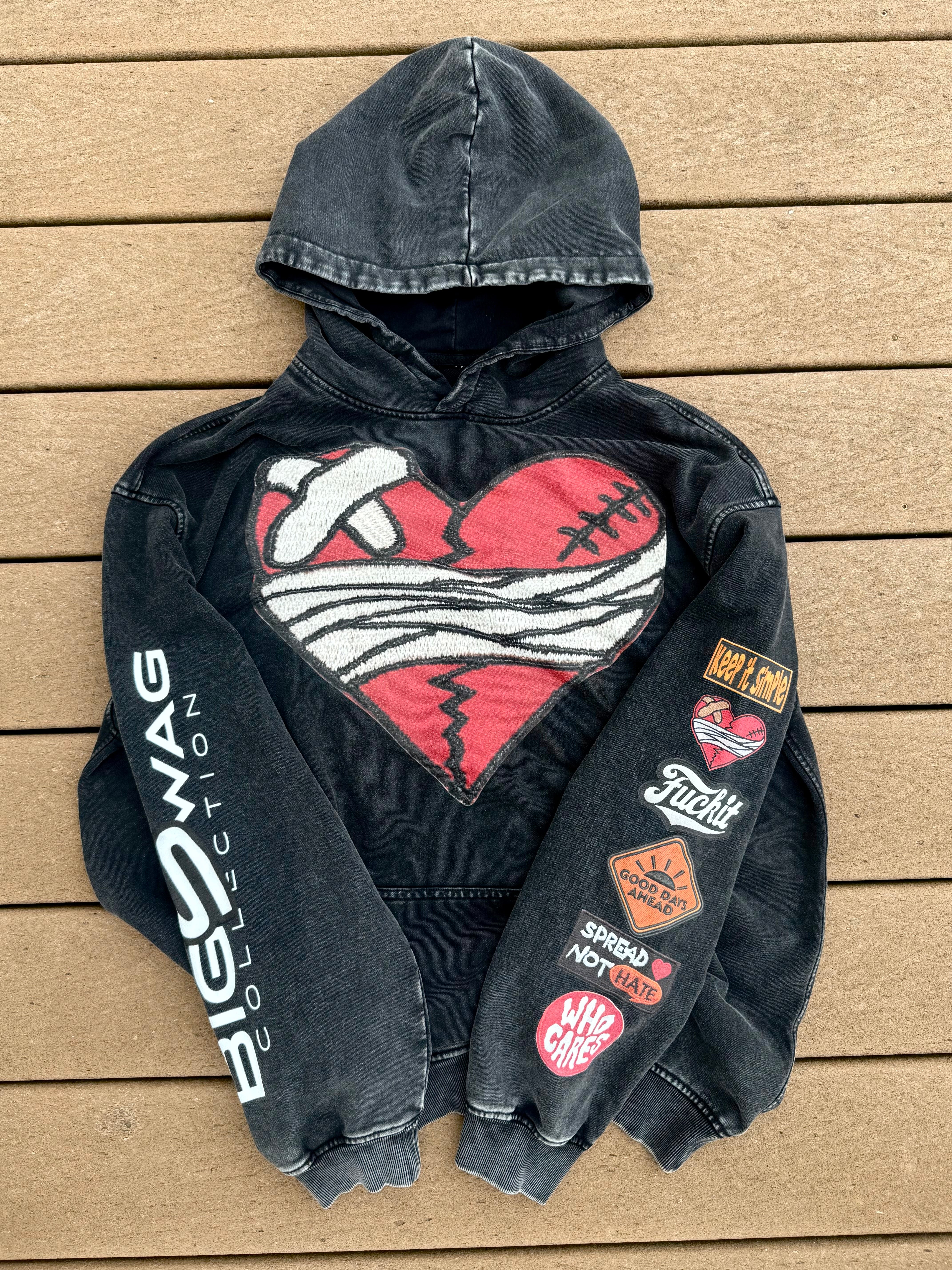 Love Heals Hoodie (Size Down For A Cropped Fit)