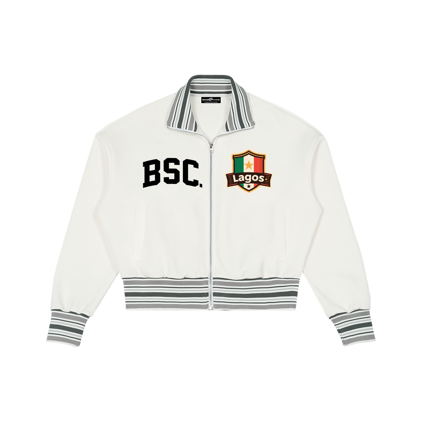 BSC Lagos Collar Zip Jacket