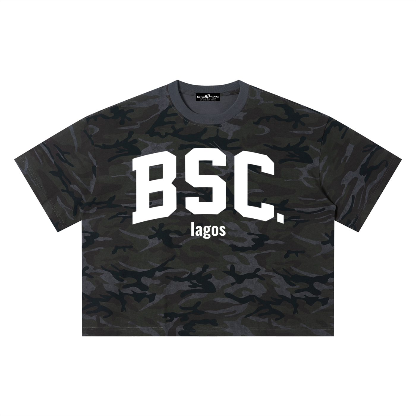 BSC Lagos Gray Camo T-Shirt