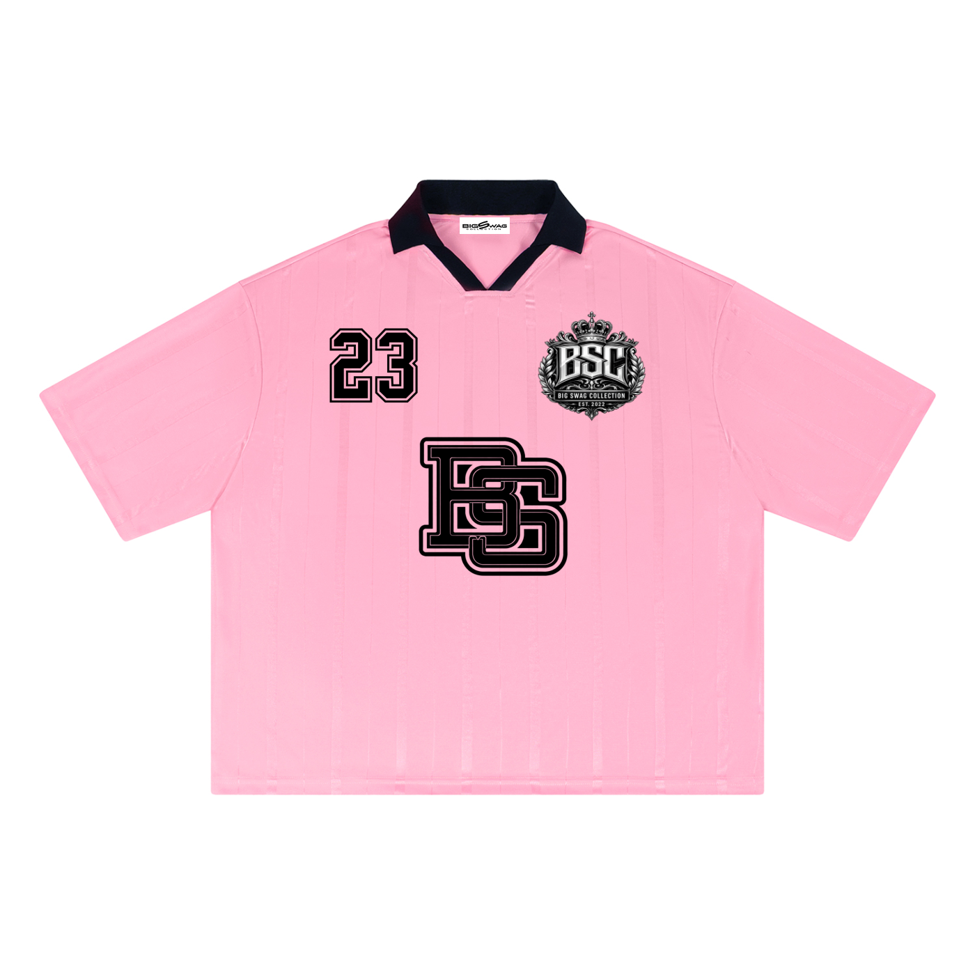 BS Pink Soccer Jersey